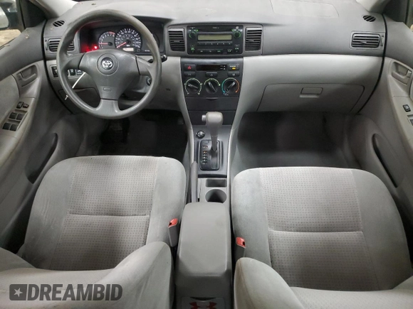 2008 Toyota Corolla CE with VIN 2T1BR32E98C871408, listed as a Copart auction lot 52046835 with 225,532 mi miles and Clean Title. Bid and sale history available at DreamBid. Image 8.