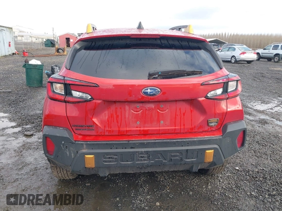 2024 Subaru Crosstrek Wilderness с VIN 4S4GUHU63R3842029, выставлен на аукционе IAAI как лот 41814539 с пробегом 4 170 миль миль и . История ставок и продаж доступна на DreamBid. Изображение 17.