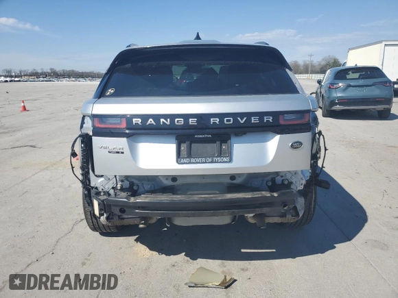 2019 Land Rover Range Rover Velar S with VIN SALYB2EX2KA236234, listed as a Copart auction lot 50417835 with 38,018 mi miles and Clean Title. Bid and sale history available at DreamBid. Image 6.