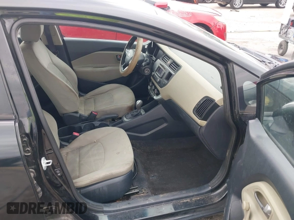 2015 Kia Rio LX with VIN KNADM4A39F6440291, listed as a IAAI auction lot 41532881 with 97,238 mi miles. Bid and sale history available at carsss.com. Image 5.