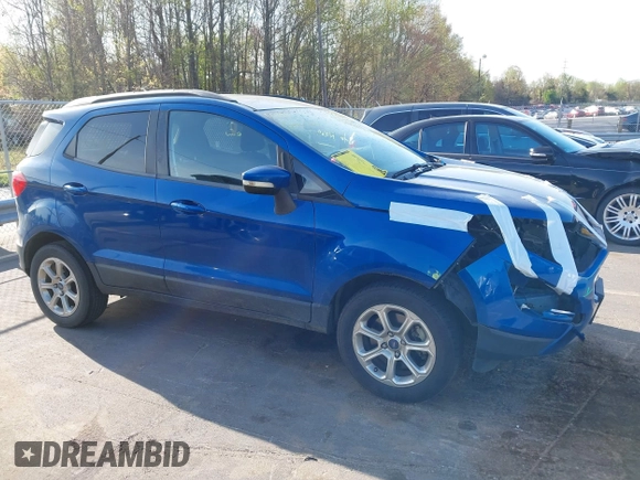 2018 Ford EcoSport SE with VIN MAJ3P1TEXJC240099, listed as a IAAI auction lot 41912970 with 92,940 mi miles. Bid and sale history available at carsss.com. Image 14.