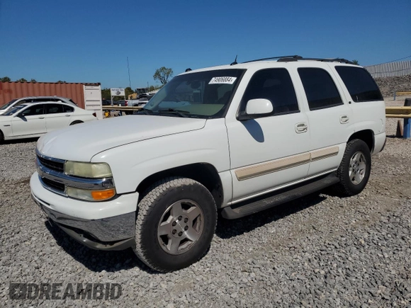 2005 Chevrolet Tahoe LS with VIN 1GNEC13T85J110005, listed as a Copart auction lot 74906884 with 433,460 mi miles and Salvage Title. Bid and sale history available at carsss.com. Image 1.