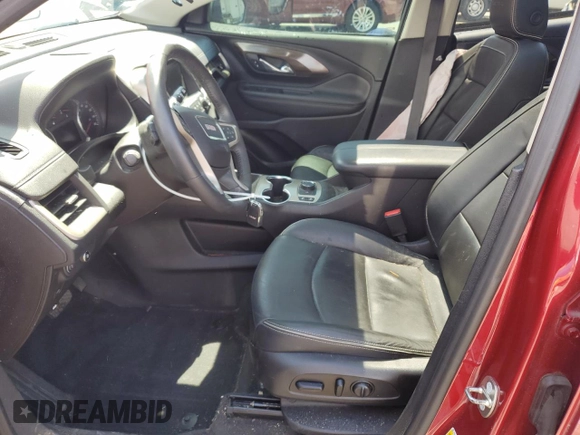 2018 GMC Terrain Denali with VIN 3GKALXEX9JL141040, listed as a Copart auction lot 58927465 with 58,487 mi miles and Salvage title. Bid and sale history available at DreamBid. Image 7.