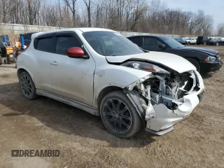 2014 Nissan Juke SL with VIN JN8AF5MV9ET366412, listed as a Copart auction lot 48755425 with 112,357 mi miles and Non Repairable. Bid and sale history available at carsss.com. Image 4.