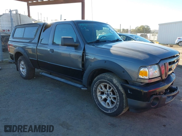 2009 Ford Ranger XLT with VIN 1FTZR45E49PA26582, listed as a IAAI auction lot 41277501 with 33,349 mi miles. Bid and sale history available at carsss.com. Image 1.