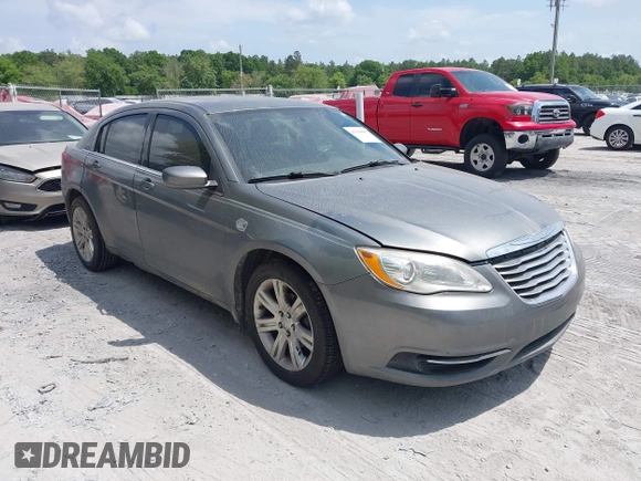 2011 Chrysler 200 Touring with VIN 1C3BC1FG0BN602899, listed as a IAAI auction lot 42118809 with 129,980 mi miles. Bid and sale history available at carsss.com. Image 1.