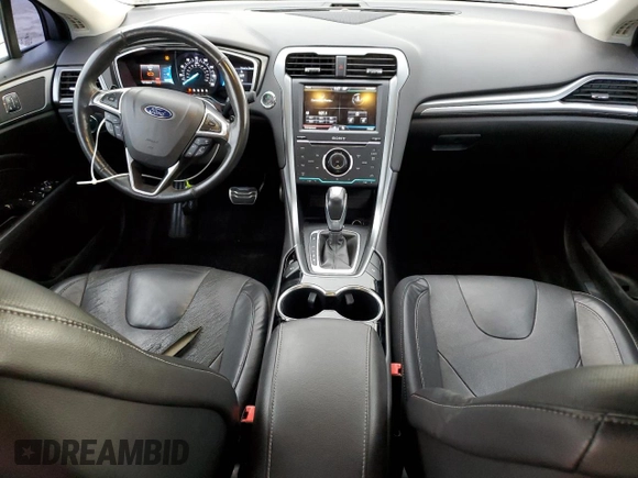 2014 Ford Fusion Titanium with VIN 3FA6P0K91ER175369, listed as a Copart auction lot 52741835 with 134,138 mi miles and Salvage Title. Bid and sale history available at carsss.com. Image 8.
