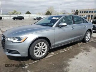 2013 Audi A6 Premium with VIN WAUFFAFC1DN082116, listed as a Copart auction lot 52360085 with 127,248 mi miles and Salvage title. Bid and sale history available at DreamBid. Image 1.
