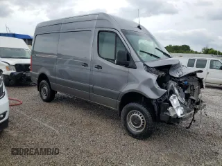 2021 Mercedes-Benz Sprinter with VIN W1Y4EBVY6MT058854, listed as a Copart auction lot 56211183 with 81,661 mi miles and . Bid and sale history available at DreamBid. Image 4.