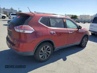 2016 Nissan Rogue SL with VIN 5N1AT2MT5GC814404, listed as a Copart auction lot 56337165 with 265,898 mi miles and Clean Title. Bid and sale history available at DreamBid. Image 3.