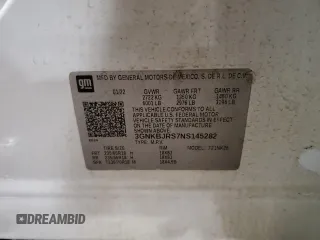 2022 Chevrolet Blazer LT z VIN 3GNKBJRS7NS145282, wystawiony jako Copart lot #43135975 z przebiegiem 28 368 mil mil oraz Szkoda całkowita • Salvage title. Historia ofert i sprzedaży dostępna na DreamBid. Obrazek 16.