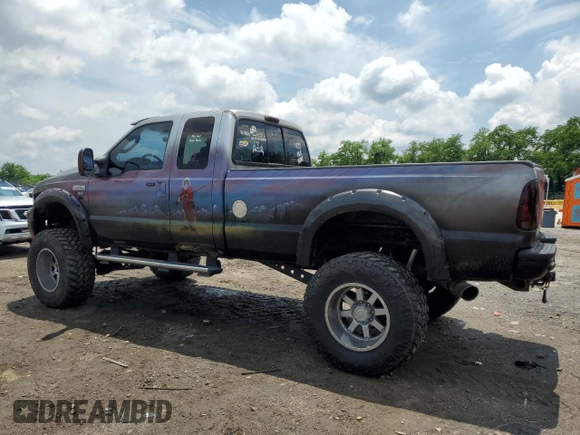 2006 Ford F-250 XL with VIN 1FTSX21P56EB39497, listed as a Copart auction lot 63044015 with 123,972 mi miles and Clean title. Bid and sale history available at DreamBid. Image 2.