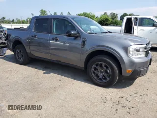 2024 Ford Maverick XLT with VIN 3FTTW8H3XRRA17474, listed as a Copart auction lot 62647445 with 15,390 mi miles and Salvage title. Bid and sale history available at DreamBid. Image 4.
