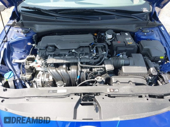 2024 Hyundai Elantra SEL with VIN KMHLS4DG7RU771675, listed as a IAAI auction lot 42575704 with 3,716 mi miles and . Bid and sale history available at DreamBid. Image 10.
