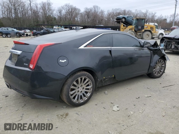 2012 Cadillac CTS Performance with VIN 1G6DJ1E30C0101764, listed as a Copart auction lot 47945835 with Not Provided miles and Salvage Title. Bid and sale history available at DreamBid. Image 3.