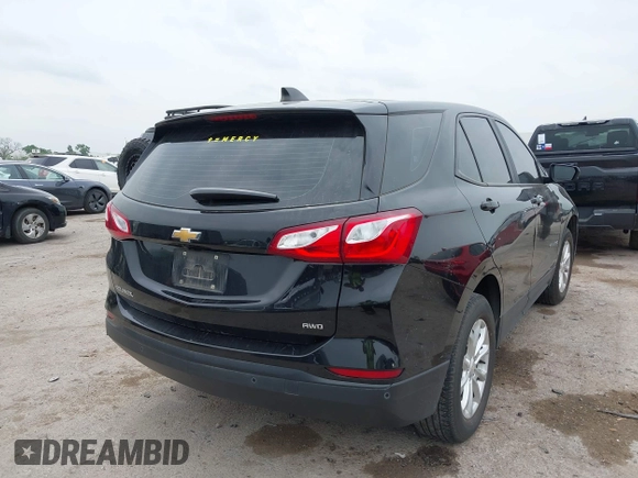 2021 Chevrolet Equinox LS with VIN 2GNAX5EVXM6149540, listed as a IAAI auction lot 42047154 with 95,487 mi miles and . Bid and sale history available at DreamBid. Image 4.