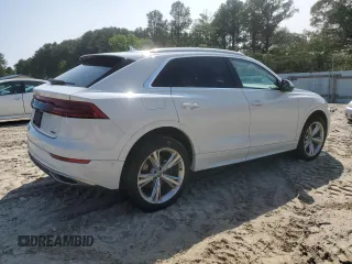 2019 Audi Q8 Premium Plus z VIN WA1BVAF15KD038166, wystawiony jako Copart lot #59090975 z przebiegiem 101 905 mil mil oraz Szkoda całkowita • Salvage title. Historia ofert i sprzedaży dostępna na DreamBid. Obrazek 3.