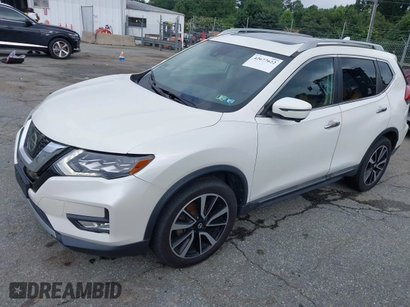 2017 Nissan Rogue SV with VIN 5N1AT2MV5HC812557, listed as a IAAI auction lot 42677622 with 64,686 mi miles and . Bid and sale history available at DreamBid. Image 17.