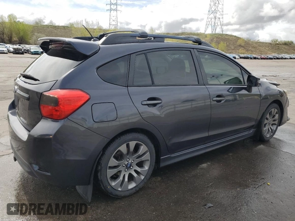 2015 Subaru Impreza Special Sports Premium z VIN JF1GPAT61F8243574, wystawiony jako Copart lot #55315115 z przebiegiem 64 938 mil mil oraz Szkoda całkowita • Salvage title. Historia ofert i sprzedaży dostępna na DreamBid. Obrazek 3.