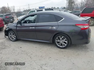 2015 Nissan Sentra SV with VIN 3N1AB7AP4FY381663, listed as a IAAI auction lot 41792516 with 147,706 mi miles and . Bid and sale history available at DreamBid. Image 3.