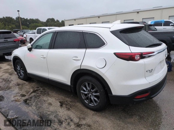 2022 Mazda CX-9 Touring with VIN JM3TCBCY1N0620632, listed as a Copart auction lot 74709534 with Not Provided miles and Non Repairable. Bid and sale history available at carsss.com. Image 2.
