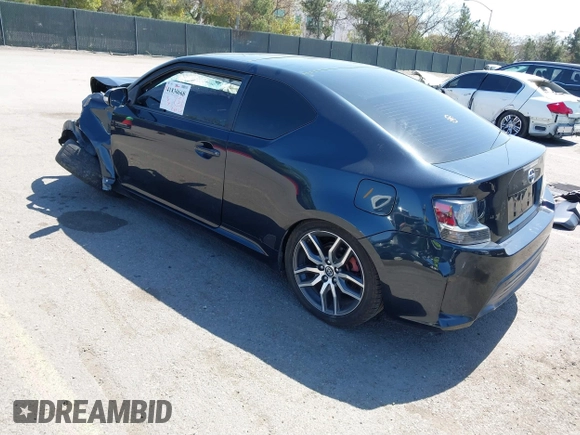 2015 Scion tC with VIN JTKJF5C77F3094936, listed as a IAAI auction lot 41830668 with 89,727 mi miles. Bid and sale history available at carsss.com. Image 3.