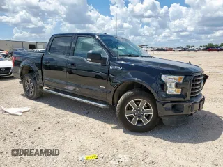 2016 Ford F-150 XLT with VIN 1FTEW1EP4GKF64457, listed as a Copart auction lot 62385065 with 95,770 mi miles and Salvage title. Bid and sale history available at DreamBid. Image 4.