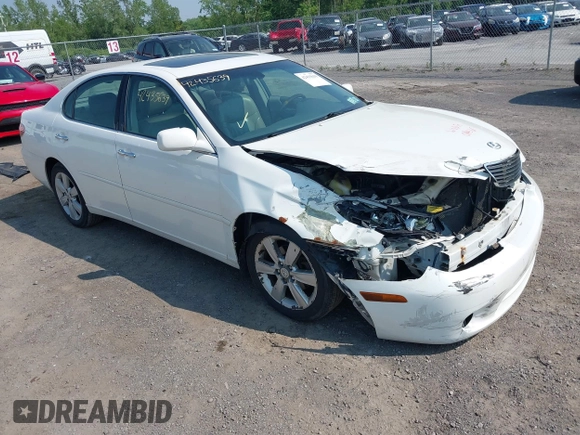 2005 Lexus ES 350 с VIN JTHBA30G155096010, выставлен на аукционе IAAI как лот 42435639 с пробегом 181 186 миль миль и . История ставок и продаж доступна на DreamBid. Изображение 1.