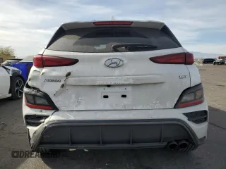 2023 Hyundai Kona N Line with VIN KM8K33A35PU990510, listed as a Copart auction lot 83109114 with 32,925 mi miles and Salvage Title. Bid and sale history available at carsss.com. Image 6.