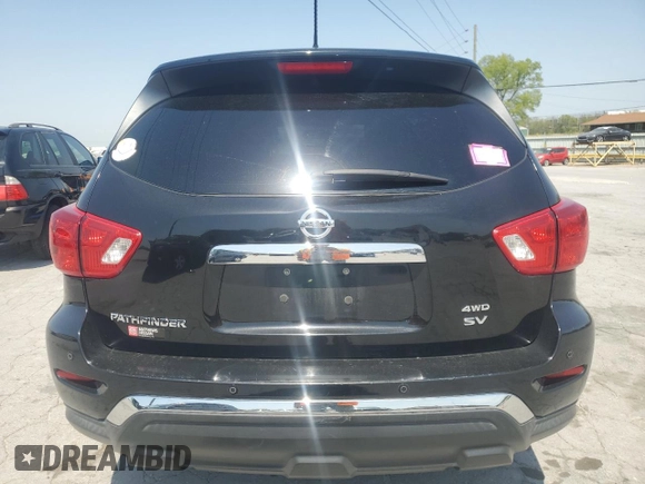 2017 Nissan Pathfinder SL with VIN 5N1DR2MM5HC666714, listed as a Copart auction lot 52892715 with 156,412 mi miles and Salvage title. Bid and sale history available at DreamBid. Image 6.