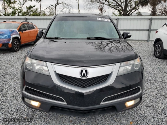2012 Acura MDX Tech Pkg with VIN 2HNYD2H33CH522861, listed as a Copart auction lot 48339855 with 150,484 mi miles and Salvage Title. Bid and sale history available at carsss.com. Image 5.