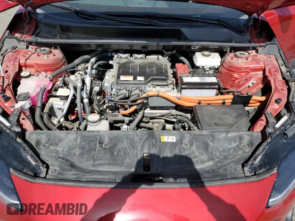 2023 Toyota bZ4X XLE with VIN JTMABABA6PA029338, listed as a Copart auction lot 53708195 with 5,743 mi miles and Salvage Title. Bid and sale history available at DreamBid. Image 12.