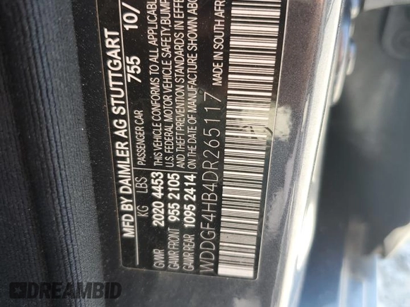 2013 Mercedes-Benz C 250 Sport z VIN WDDGF4HB4DR265117, wystawiony jako Copart lot #61443835 z przebiegiem 114 019 mil mil oraz Szkoda całkowita • Salvage title. Historia ofert i sprzedaży dostępna na DreamBid. Obrazek 14.