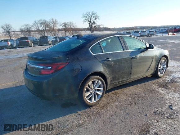 2015 Buick Regal Premium I with VIN 2G4GN5EX8F9236845, listed as a IAAI auction lot 41848258 with 116,485 mi miles. Bid and sale history available at carsss.com. Image 4.