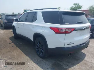 2021 Chevrolet Traverse RS with VIN 1GNERJKW8MJ122678, listed as a IAAI auction lot 42493317 with 56,521 mi miles and . Bid and sale history available at DreamBid. Image 3.
