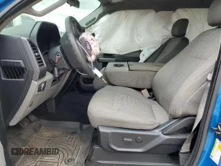 2020 Ford F-150 XL with VIN 1FTEW1E4XLFB00873, listed as a Copart auction lot 58378645 with 109,721 mi miles and Salvage title. Bid and sale history available at DreamBid. Image 7.