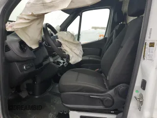 2021 Mercedes-Benz Sprinter Cargo with VIN W1Y4EBHY6MT069607, listed as a Copart auction lot 85553964 with Not Provided miles and Salvage Title. Bid and sale history available at carsss.com. Image 7.