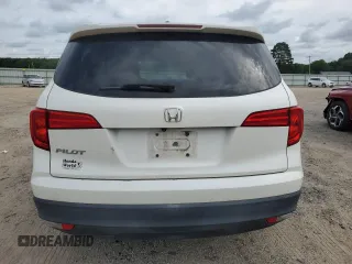 2016 Honda Pilot EX with VIN 5FNYF5H32GB055753, listed as a Copart auction lot 41449945 with 163,264 mi miles and Salvage Title. Bid and sale history available at carsss.com. Image 6.