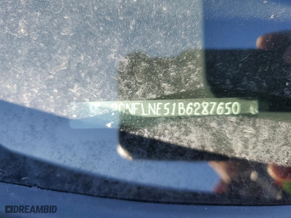 2011 Chevrolet Equinox LT w/2LT with VIN 2CNFLNE51B6287650, listed as a Copart auction lot 46143365 with 177,456 mi miles and Salvage Title. Bid and sale history available at carsss.com. Image 13.