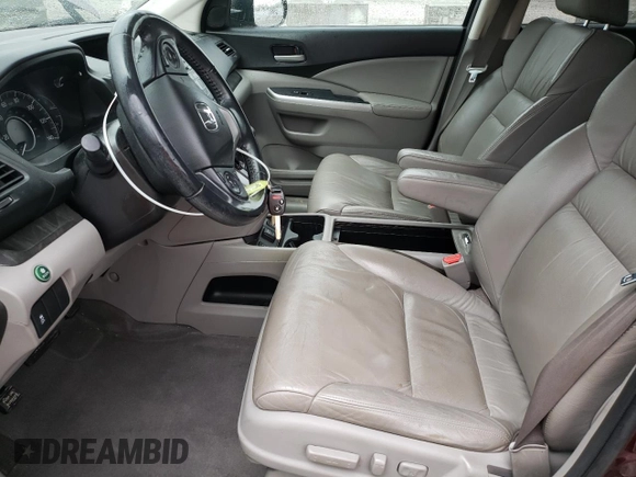 2013 Honda CR-V EX-L with VIN 5J6RM4H77DL080772, listed as a Copart auction lot 51471155 with 165,604 mi miles and Non Repairable. Bid and sale history available at carsss.com. Image 7.