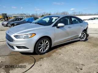 2017 Ford Fusion SE with VIN 3FA6P0HD5HR186567, listed as a Copart auction lot 50250495 with 61,053 mi miles and Salvage title. Bid and sale history available at DreamBid. Image 1.