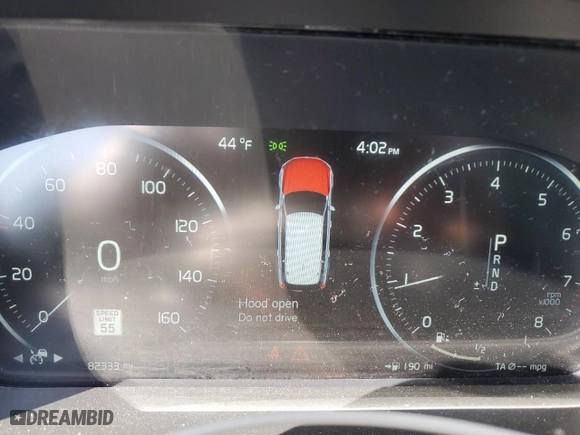 2020 Volvo XC90 Momentum with VIN YV4A22PK7L1533041, listed as a Copart auction lot 49744545 with 82,333 mi miles and Salvage Title. Bid and sale history available at carsss.com. Image 9.
