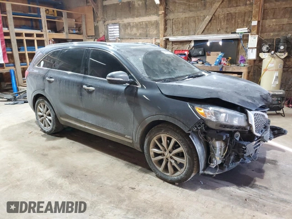 2018 Kia Sorento SX with VIN 5XYPKDA54JG421158, listed as a Copart auction lot 89214145 with 148,366 mi miles and Salvage Title. Bid and sale history available at carsss.com. Image 4.