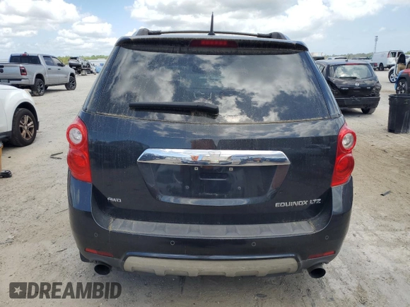 2011 Chevrolet Equinox LTZ with VIN 2CNFLGE50B6305695, listed as a Copart auction lot 51114025 with 0 mi miles and Salvage Title. Bid and sale history available at carsss.com. Image 6.