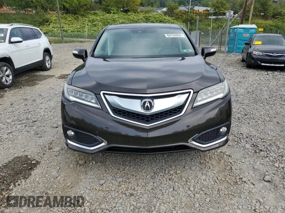 2017 Acura RDX Advance with VIN 5J8TB4H75HL032955, listed as a Copart auction lot 68704004 with 103,090 mi miles and Salvage Title. Bid and sale history available at DreamBid. Image 5.
