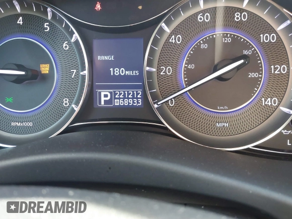 2012 Infiniti QX56 8-passenger with VIN JN8AZ2ND1C9715889, listed as a IAAI auction lot 41440893 with 221,212 mi miles and . Bid and sale history available at DreamBid. Image 16.