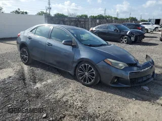 2014 Toyota Corolla L with VIN 2T1BURHE8EC142403, listed as a Copart auction lot 60801845 with Not provided miles and Salvage title. Bid and sale history available at DreamBid. Image 4.