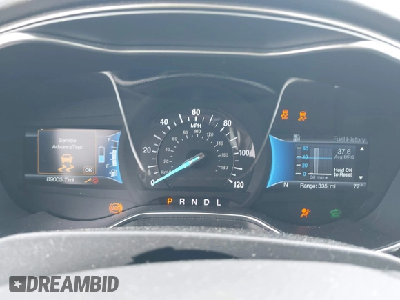 2017 Ford Fusion Hybrid SE with VIN 3FA6P0LU2HR301083, listed as a IAAI auction lot 42602798 with 89,003 mi miles and . Bid and sale history available at DreamBid. Image 7.