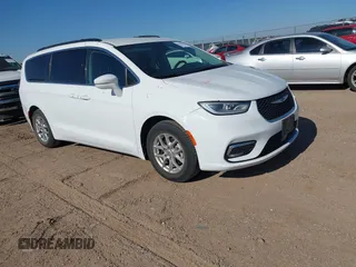 2022 Chrysler Pacifica Touring L z VIN 2C4RC1BG1NR190855, wystawiony jako IAAI lot #42316307 z przebiegiem 38 947 mil mil oraz . Historia ofert i sprzedaży dostępna na DreamBid. Obrazek 1.