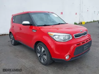 2014 Kia Soul ! with VIN KNDJX3A56E7704973, listed as a IAAI auction lot 42024643 with 160,354 mi miles. Bid and sale history available at carsss.com. Image 1.
